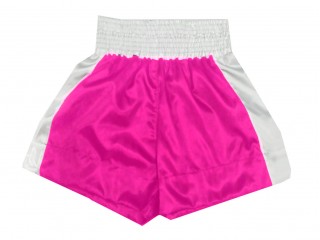 Shorts de Boxeo tradicionales Kanong : KNBSH-301-Clásico-Rosa